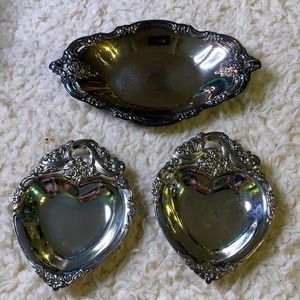Vintage community silver plated dish